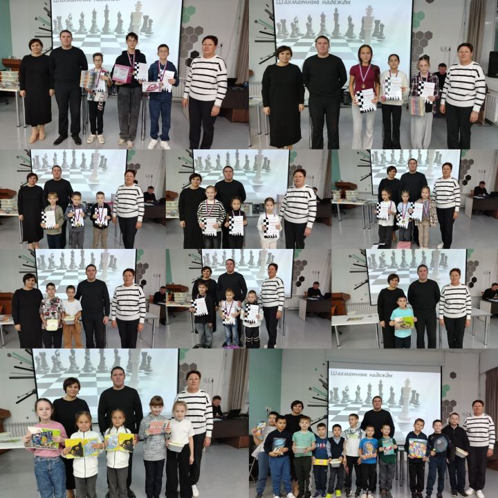 В Мамадыше наградили победителей детского турнира «Шахматные надежды»