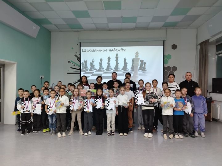 В Мамадыше наградили победителей детского турнира «Шахматные надежды»