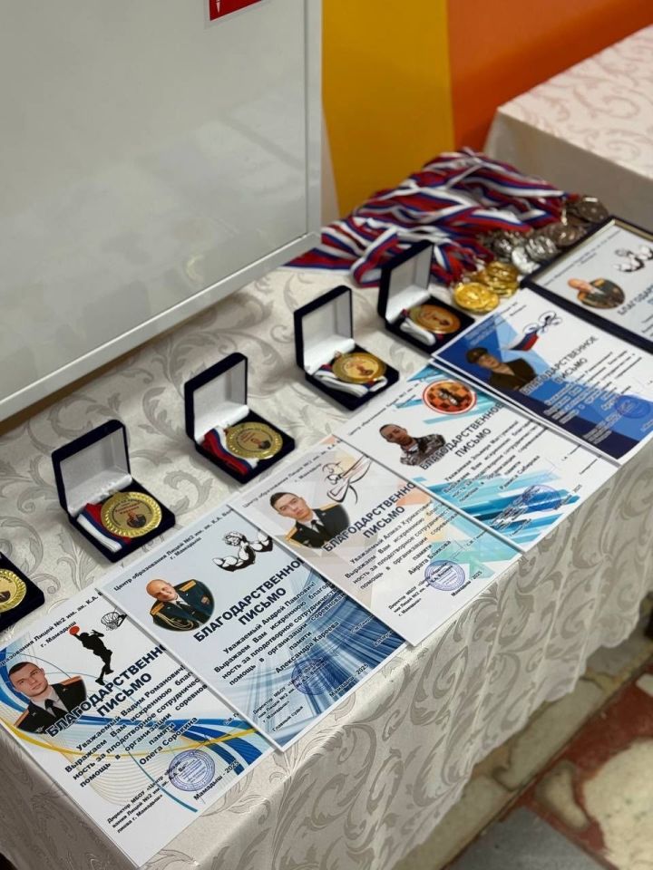 В мамадышском лицее прошли мемориальные соревнования памяти героев-выпускников