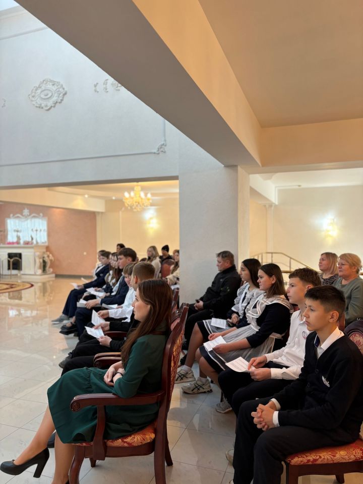 Торжественное вручение первых паспортов прошло в Мамадыше