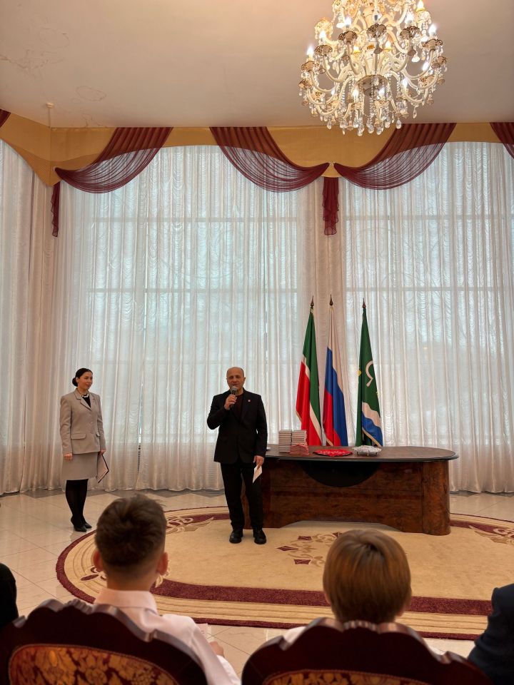 Торжественное вручение первых паспортов прошло в Мамадыше