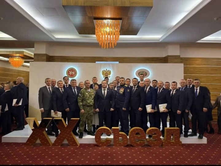 Делегация Мамадышского района приняла участие в юбилейном съезде в Казани