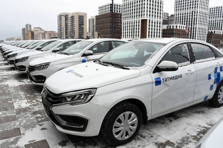 Мамадышская редакция получила новый служебный автомобиль