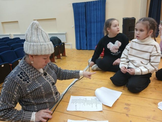 В Шадчинском СДК прошёл мастер-класс по сценической речи для детей