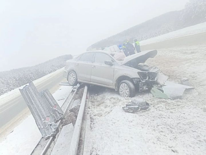 В Мамадышском районе в ДТП погиб водитель