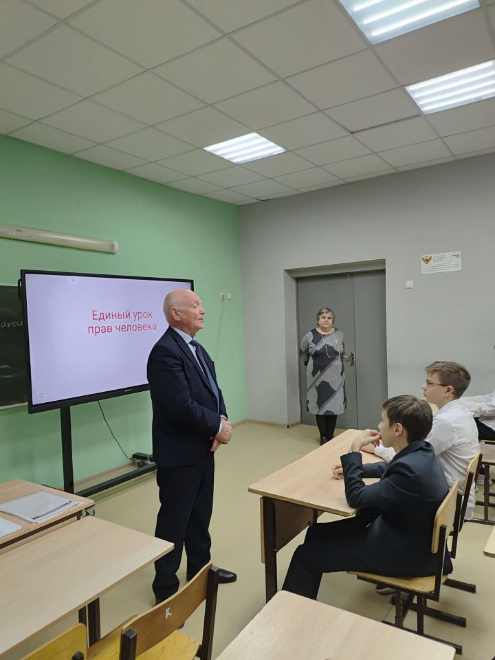 В Мамадыше школьникам рассказали об их правах и обязанностях