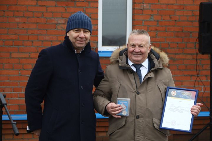 В Мамадышском районе состоялось установление креста на часовню