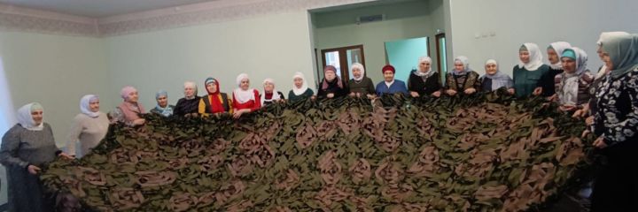 Волонтеры при центральной мечети оказывают поддержку бойцам на зоне  СВО