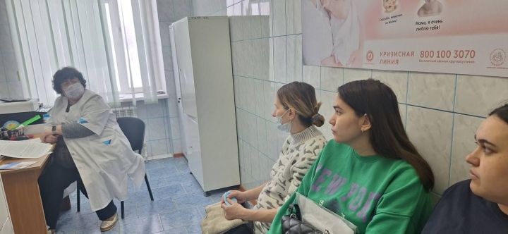 В Мамадышской ЦРБ прошла лекция о профилактике туберкулёза для будущих мам