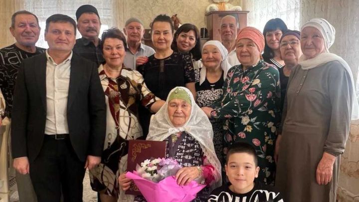 Жительница Мамадыша отпраздновала 90-летие