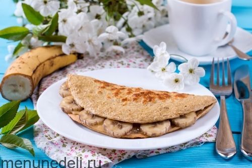 Овсяноблин на завтрак для ПП питания