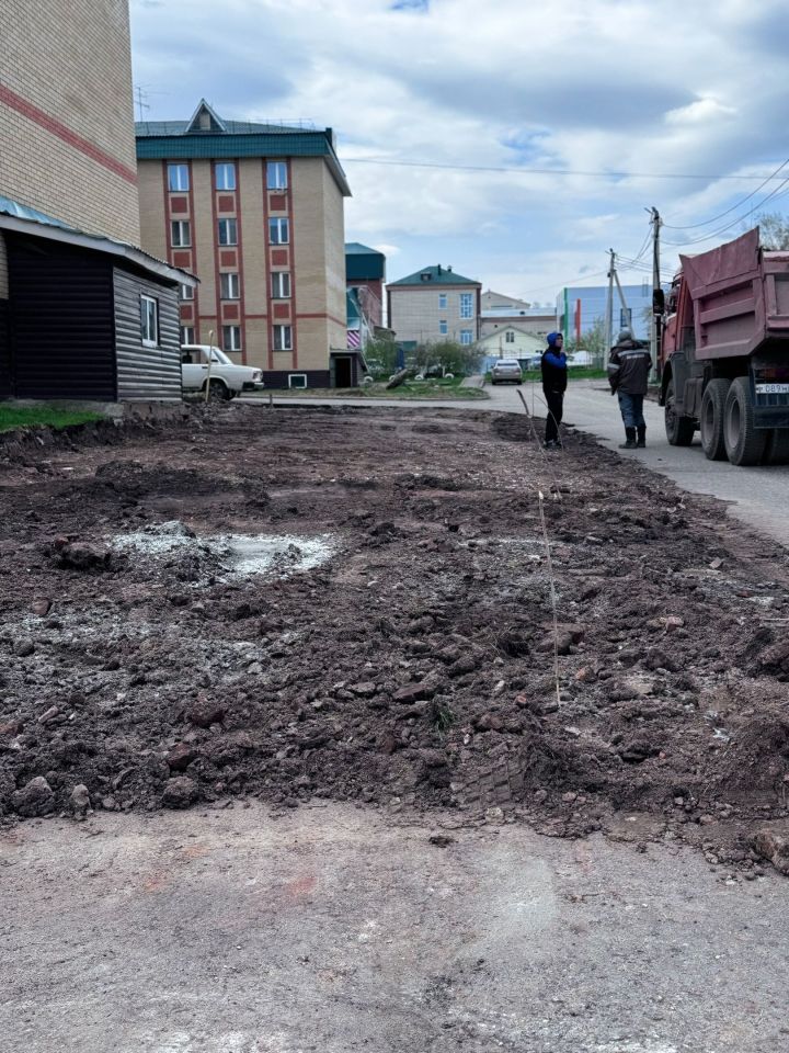 Республиканская программа «Наш двор» завершает благоустройство в Мамадыше
