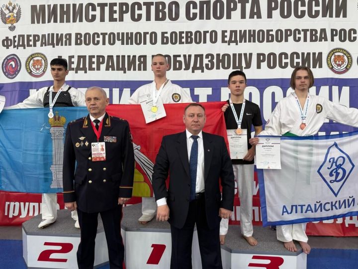 Мамадышцы завоевали бронзу на Первенстве России по рукопашному бою