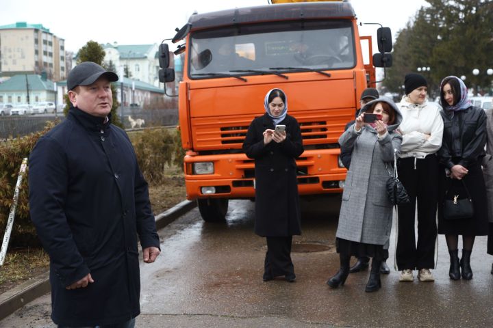В Мамадыше начали строить Аллею Славы