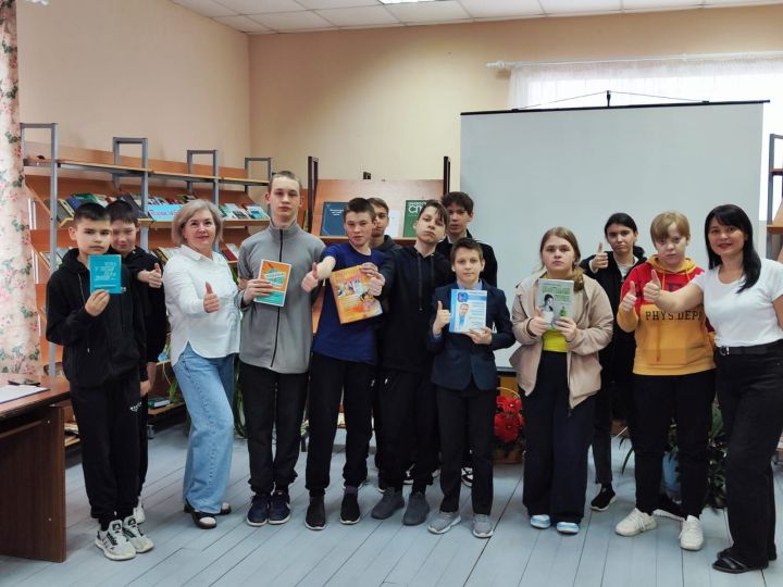 В Мамадышской библиотеке прошло мероприятие о здоровых привычках