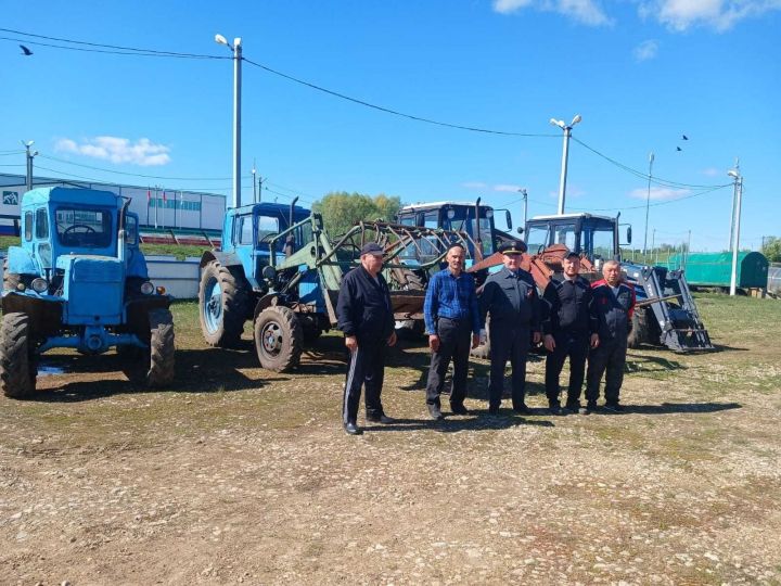 В Мамадышском районе прошел техосмотр сельхозтехники