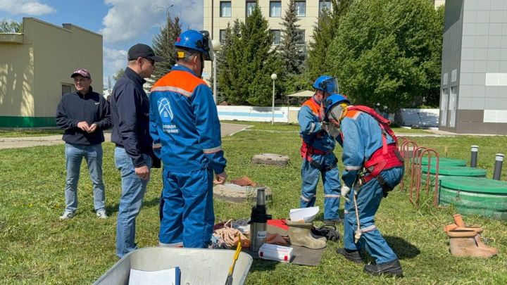 В Мамадыше прошли соревнования электромонтеров
