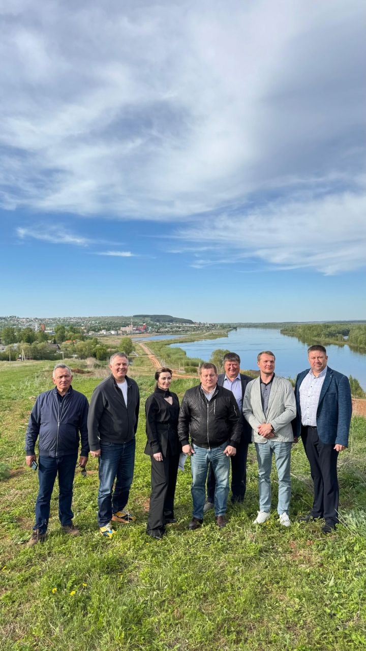 Делегация Союза строителей РТ обсудила перспективы развития Мамадышского района