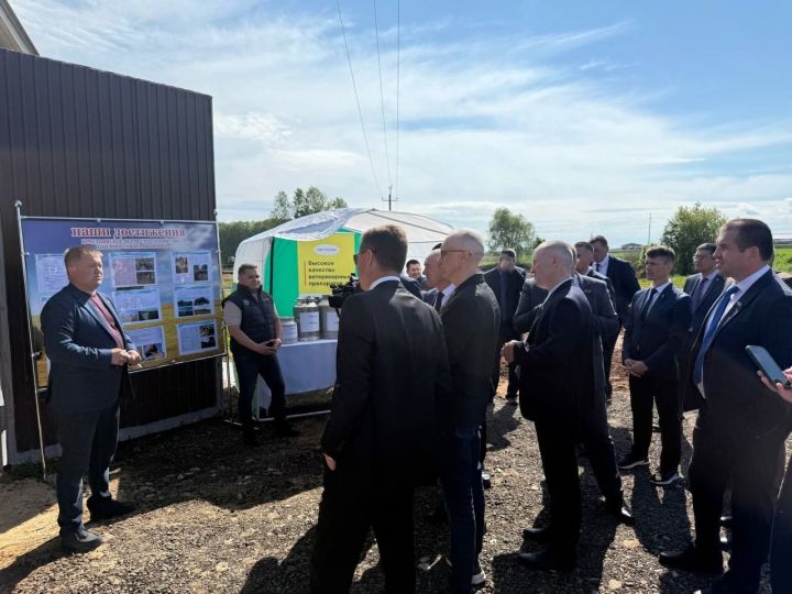 КФХ «Павлова»  посетила делегация глав сельских поселений со всей Республики