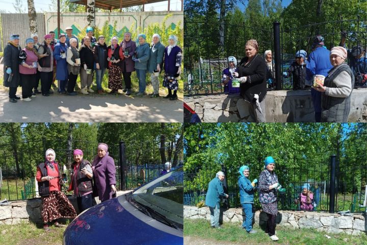 Волонтеры «Тынгысыз йорэклэр» привели в порядок татарское кладбище