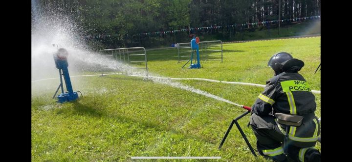 Мамадышцы достойно выступили на соревнованиях пожарных добровольцев Татарстана