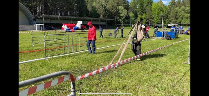 Мамадышцы достойно выступили на соревнованиях пожарных добровольцев Татарстана
