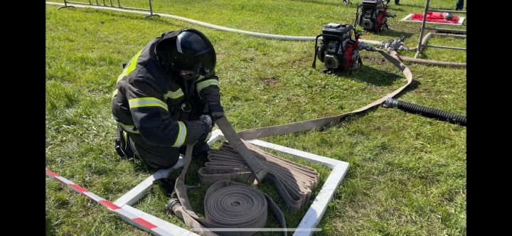 Мамадышцы достойно выступили на соревнованиях пожарных добровольцев Татарстана