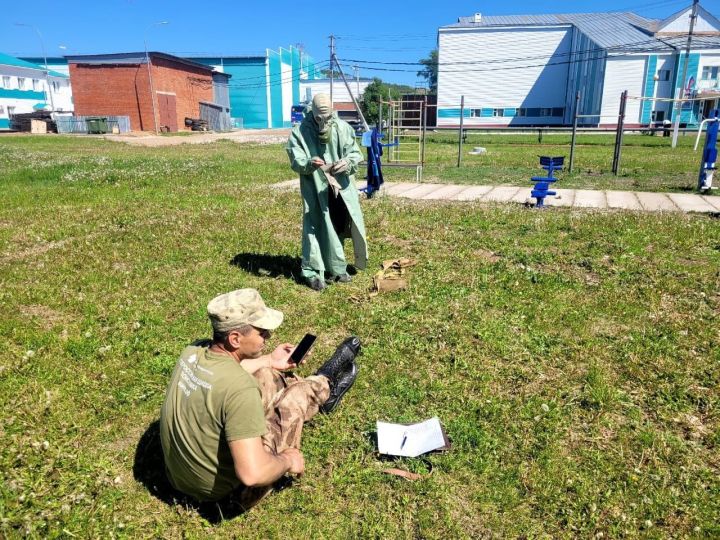 В Мамадышском политехническом колледже проходят учебные военные сборы