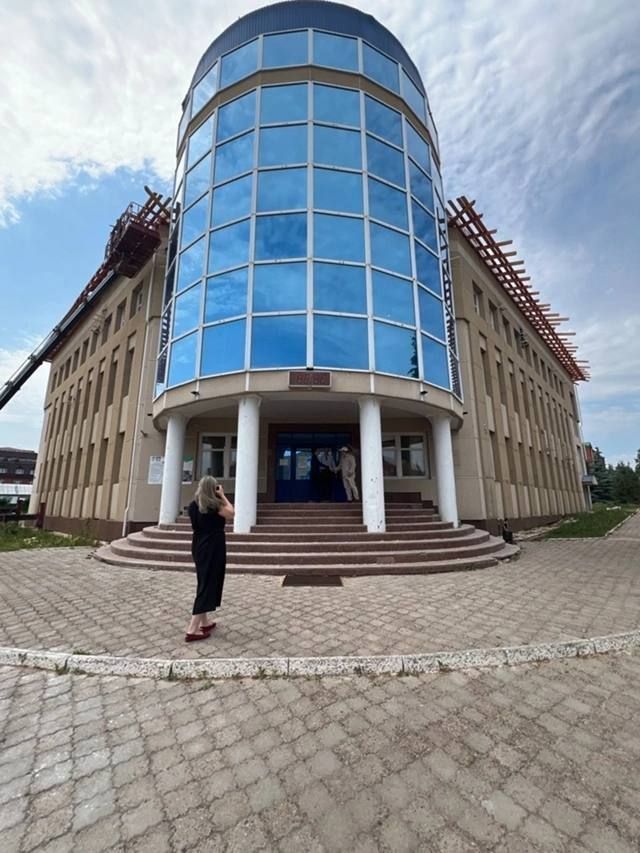 В Мамадышском районе идет капитальный ремонт здания администрации