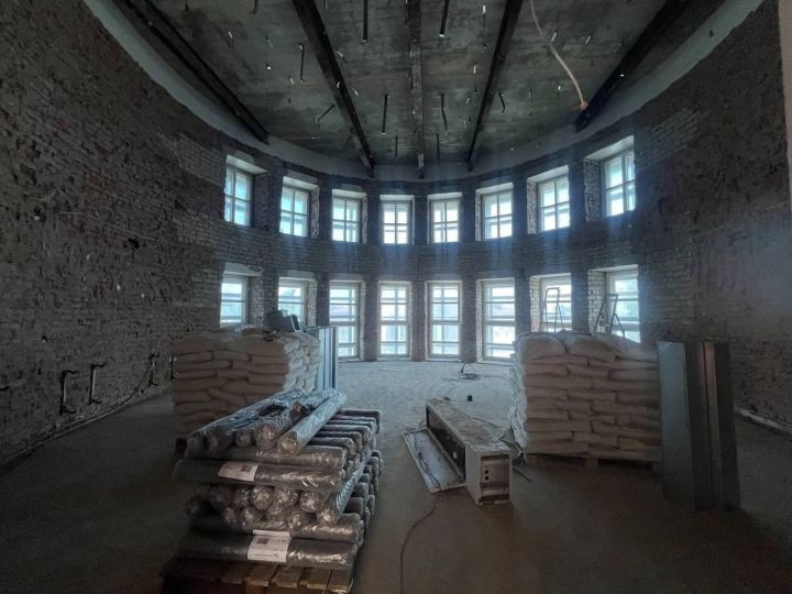 В Мамадышском районе идет капитальный ремонт здания администрации