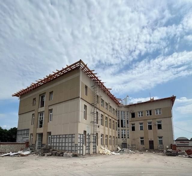 В Мамадышском районе идет капитальный ремонт здания администрации