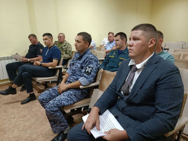 В Мамадышском районе обсудили меры противодействия терроризму