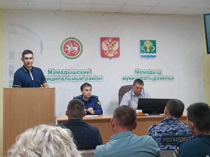 В Мамадышском районе обсудили меры противодействия терроризму