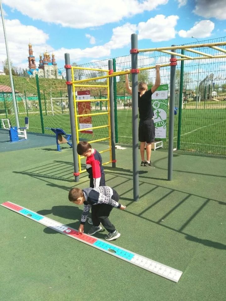 В День России работала мобильная площадка ГТО