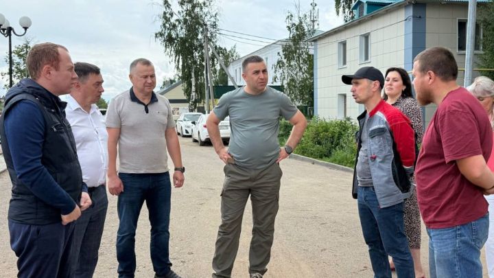 Директор ГИСУ РТ проверил ход строительства и капремонта в Мамадышском районе