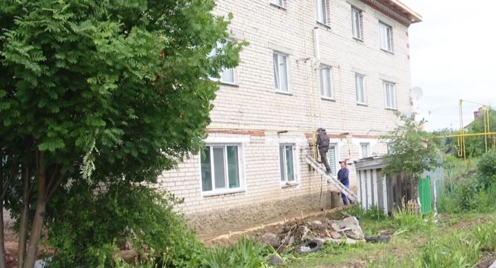 В Мамадышском районе идет капитальный ремонт жилых домов