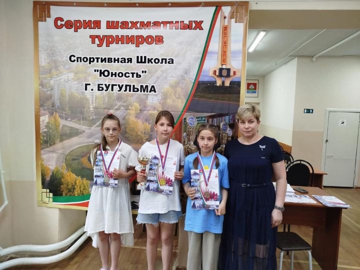 Юные шахматисты Мамадыша завоевали награды на региональном турнире