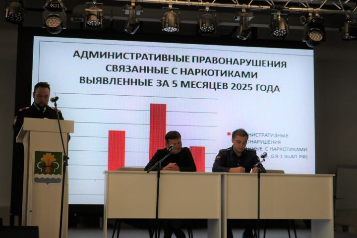 В Мамадыше состоялось очередное заседание антинаркотической комиссии