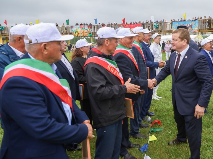 Поздравление главы Мамадышского района с праздником Сабантуй