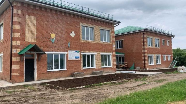 Капитальный ремонт детского сада в Нижнем Тактаныше завершен на 84%