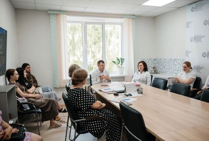 В Мамадышской ЦРБ прошла встреча с будущими медработниками