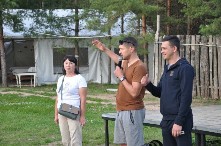 В Мамадыше состоялось торжественное открытие палаточных лагерей