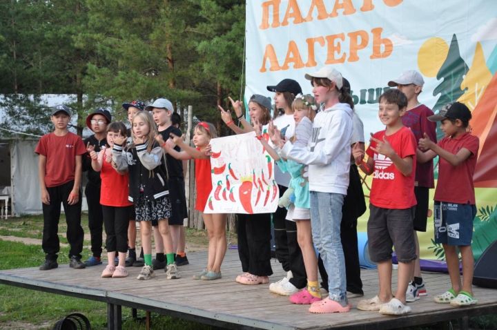 В Мамадыше состоялось торжественное открытие палаточных лагерей