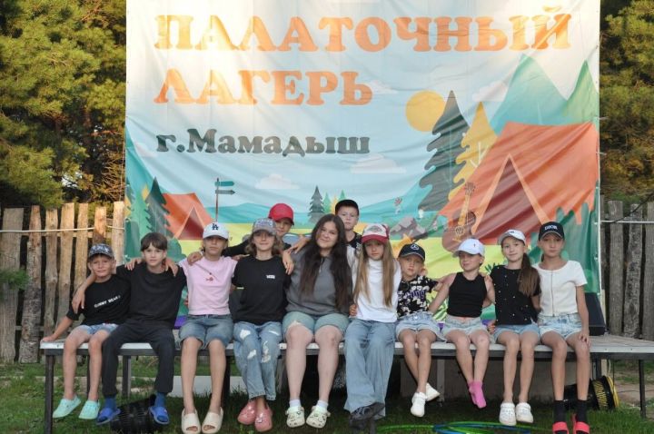 В Мамадыше состоялось торжественное открытие палаточных лагерей