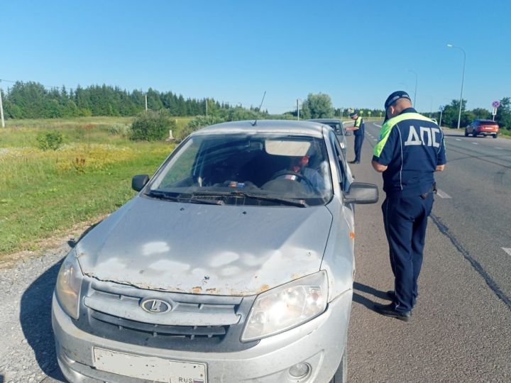 В Мамадыше в ходе рейда «Тоннель» выявили нарушения ПДД