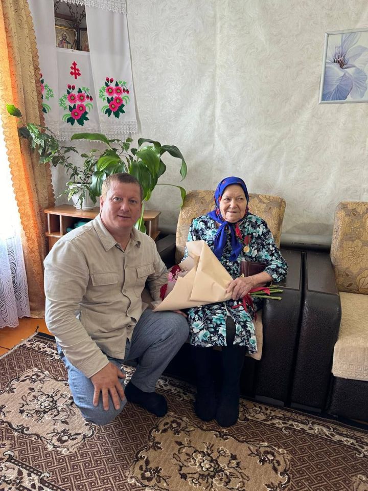 В Мамадышском районе чествовали столетнюю жительницу