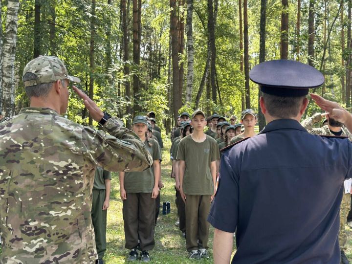 В Татарстане учат курсантов центра «ВОИН»