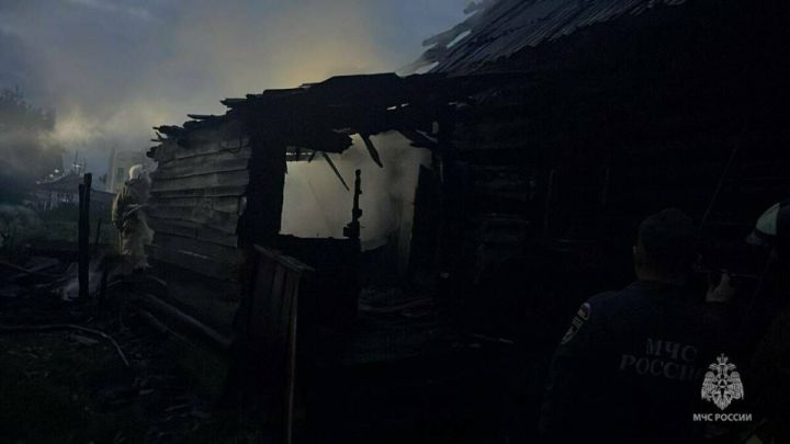 В Мамадыше две пожилые женщины погибли на пожаре