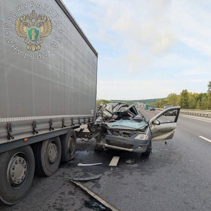 В Мамадышском районе в ДТП погибли два человека