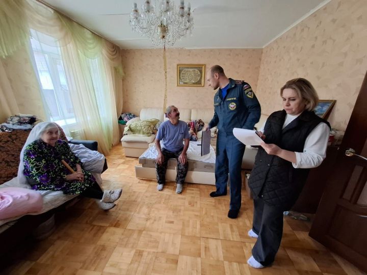 В Мамадыше прошел профилактический рейд по пожарной безопасности